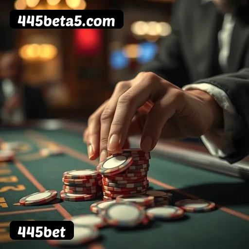 App 445bet para iOS e Android — interface mobile, login biométrico e PIX integrado